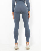 Felicity Nahtlose Leggings - Blaugrau