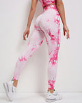 Fojo Dye Nahtlose Leggings - Rosa