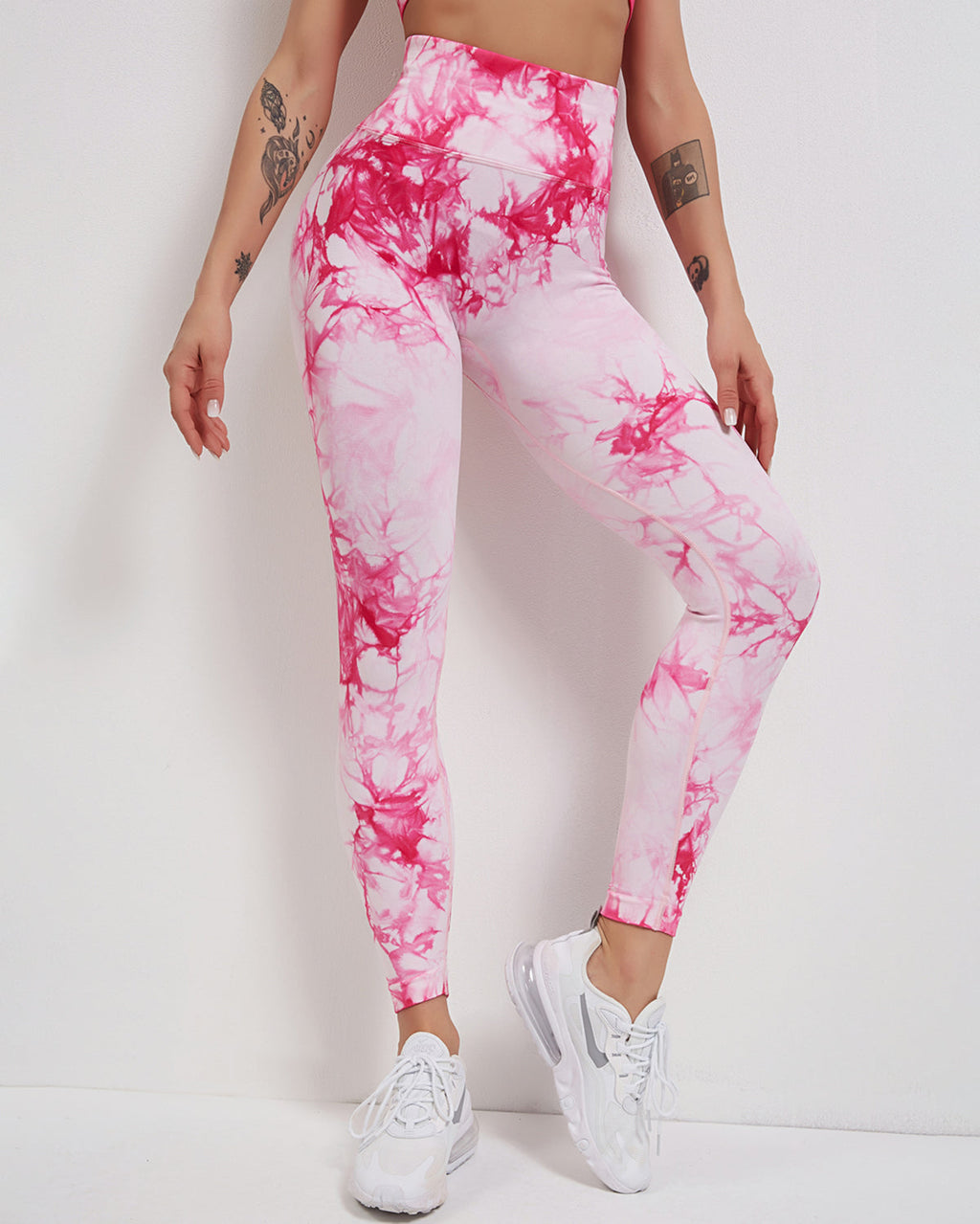 Fojo Dye Nahtlose Leggings - Rosa