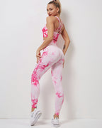 Fojo Dye Nahtlose Leggings - Rosa