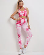 Fojo Dye Nahtlose Leggings - Rosa