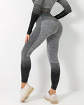 Nahtlose Leggings Harmony - Schwarz