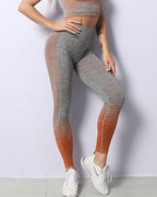 Nahtlose Leggings Harmony - Orange