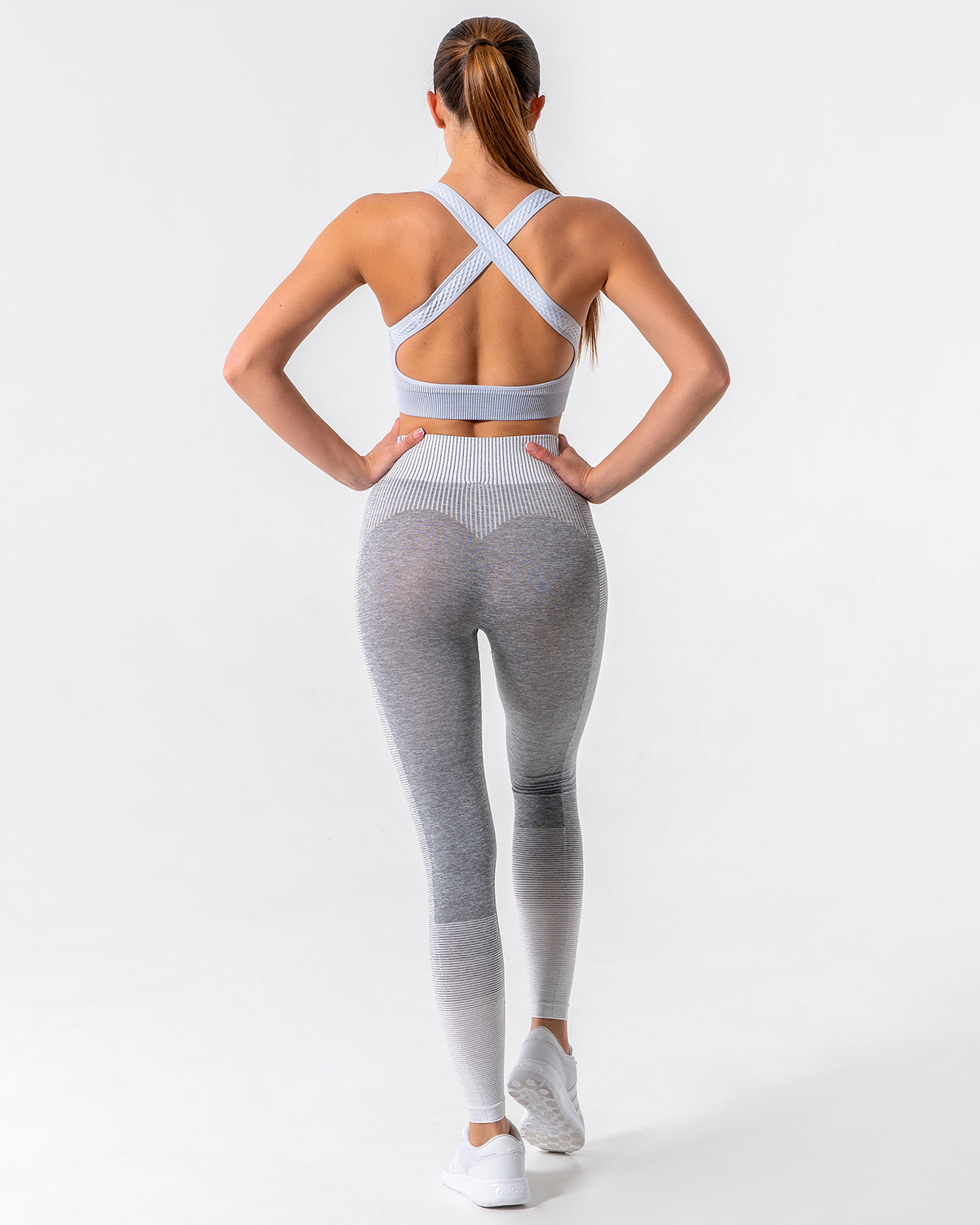 Nahtlose Leggings Harmony - Weiß