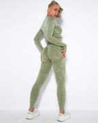 Idalyne Seamless Leggings - Green