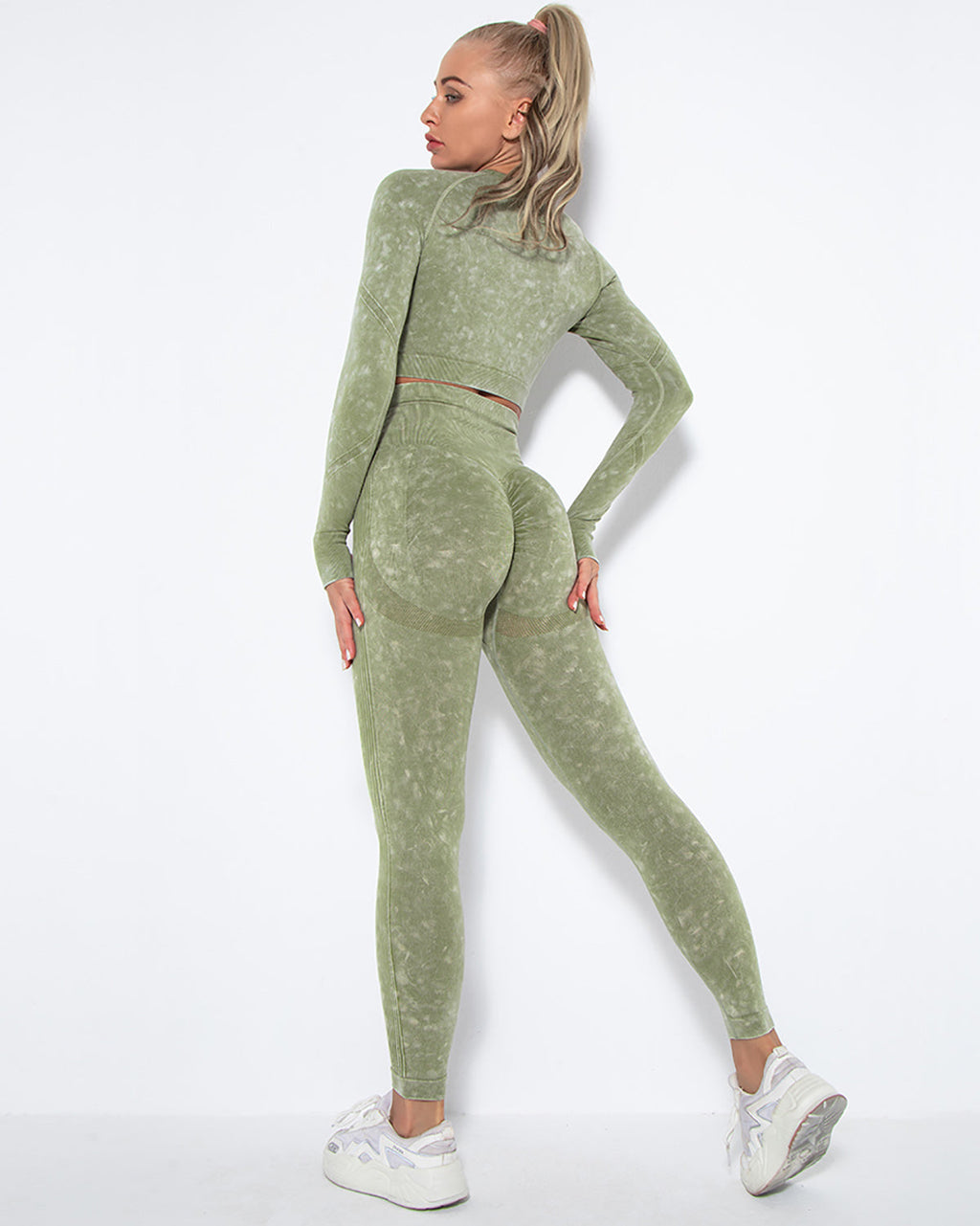 Idalyne Seamless Leggings - Green