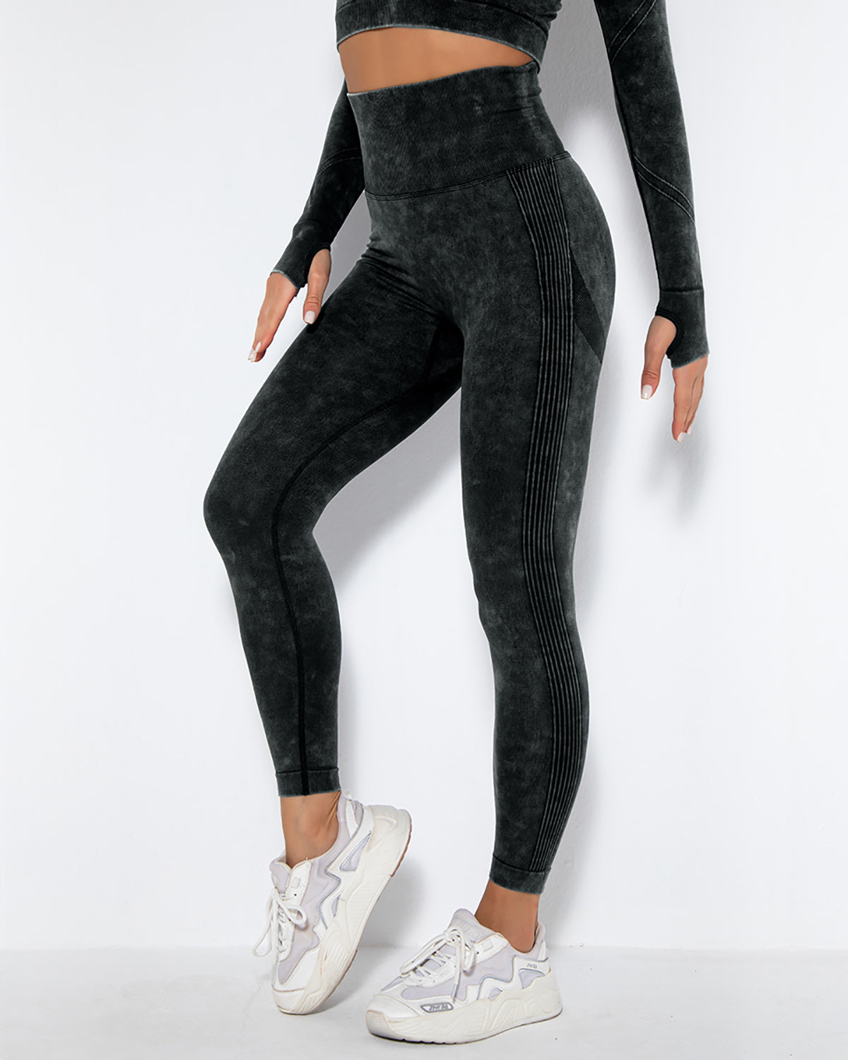 Idalyne Seamless Leggings - Black