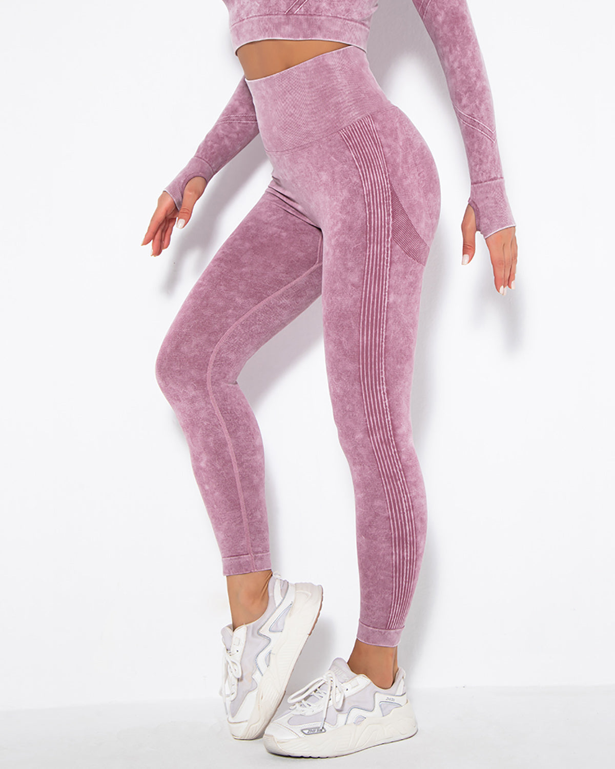 Idalyne Seamless Leggings - Red