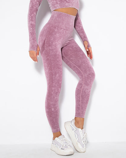 Leggings senza cuciture Idalyne - Rosso