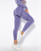 Leggings senza cuciture Idalyne - Viola