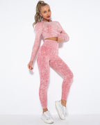 Idalyne Seamless Leggings - Pink