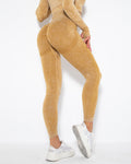 Idalyne Seamless Leggings - Yellow