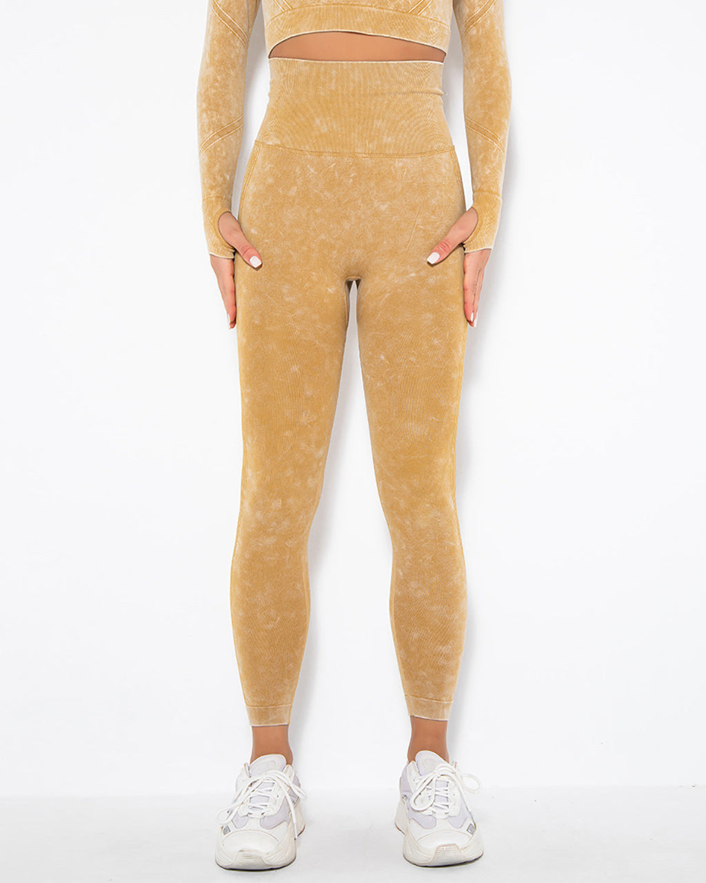 Idalyne Seamless Leggings - Yellow