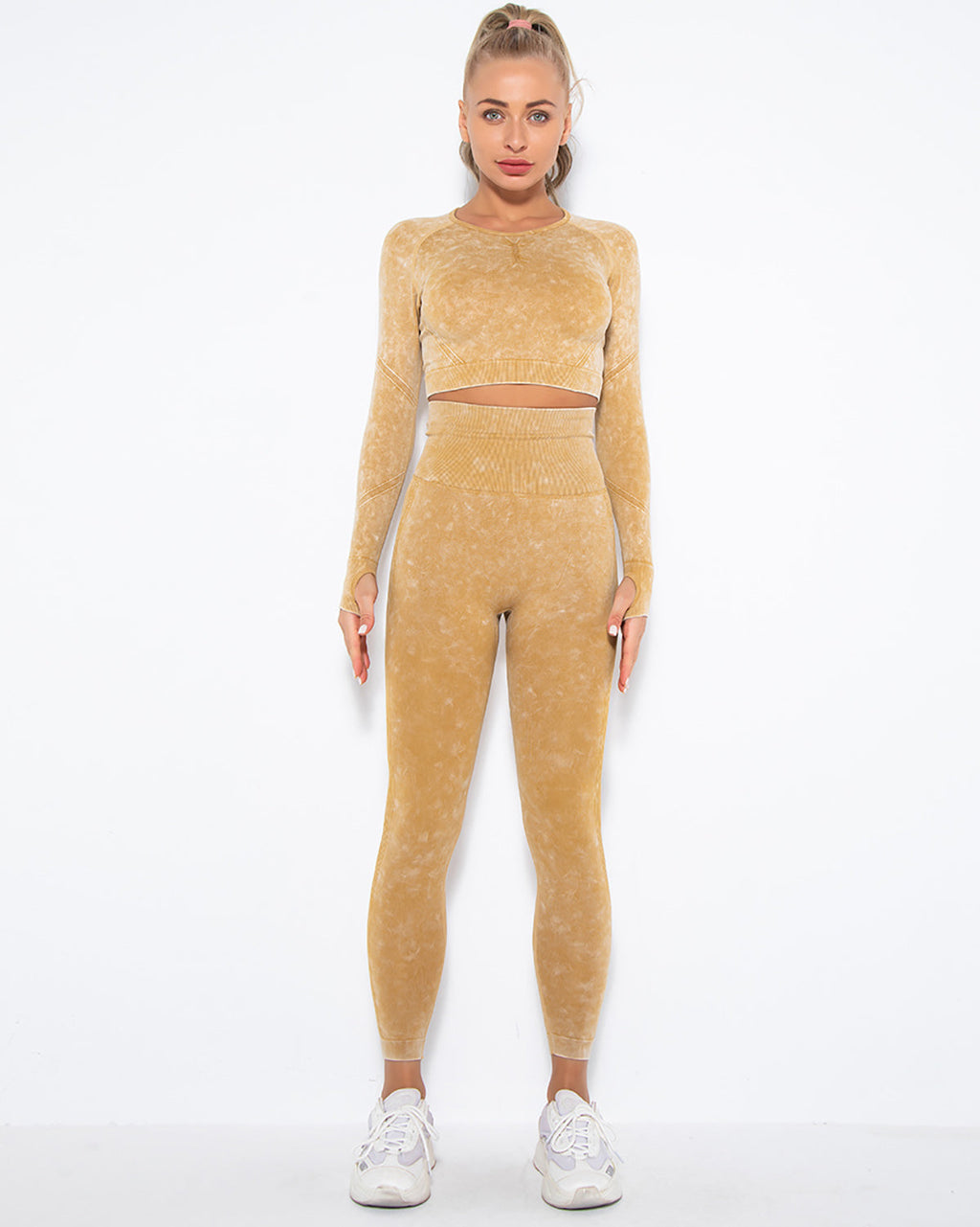 Idalyne Seamless Leggings - Yellow