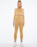 Idalyne Seamless Leggings - Yellow