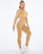 Idalyne Seamless Leggings - Yellow