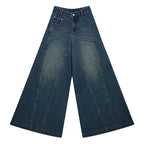 Y2K Extreme High-Leg Mid Rise Jeans