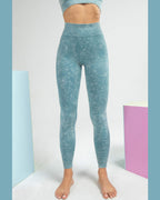 Infinity Seamless Leggings - Hellblau