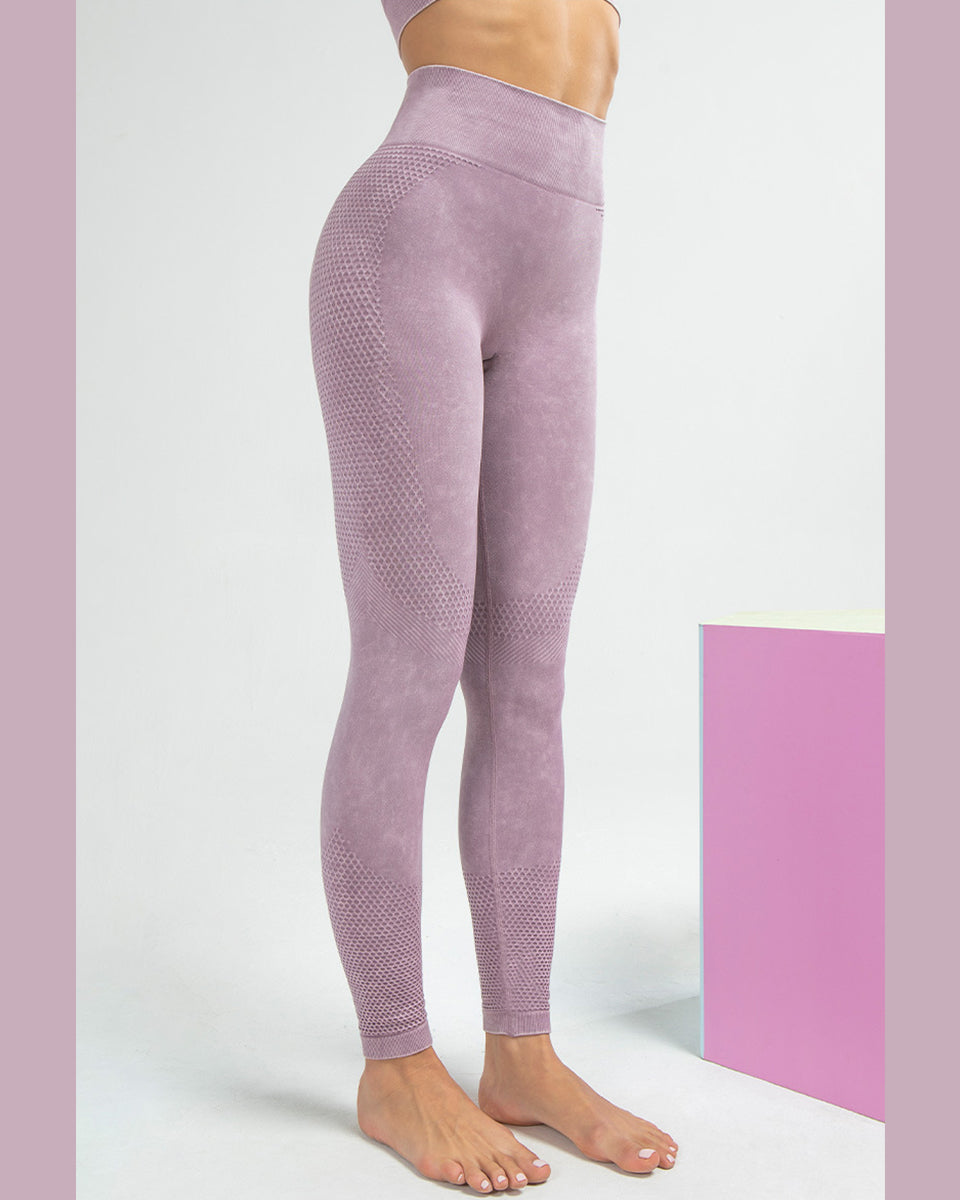 Infinity Seamless Leggings - Hellviolett
