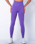 Jiulia Blanc Nahtlose Leggings - Lila