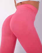 Jiulia Blanc Nahtlose Leggings - Rosa
