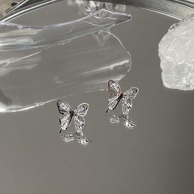 Butterfly Pendant Earrings
