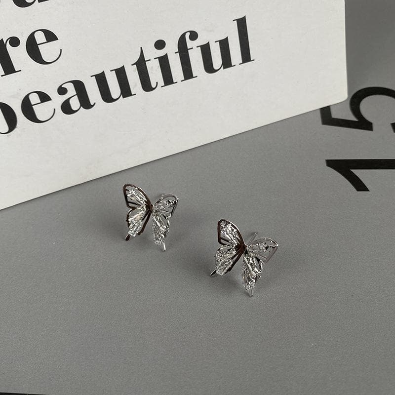 Butterfly Pendant Earrings