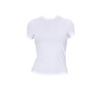 Solid short sleeve crewneck top