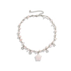 Star Stone Beaded Choker Necklace
