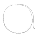Taillenkette mit Stern-Stein-Anhänger 