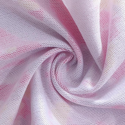 Top corto con stampa floreale e contrasto incrociato sul davanti e schiena scoperta con lacci 