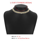 Rhinestone Choker Necklace