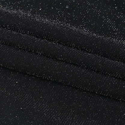 Minikleid mit Camisole-Ausschnitt und Schlitz mit Perlen und Handschuhen - Schlussverkauf 