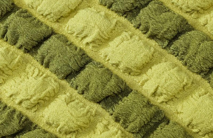Rückenfreies Maxikleid mit hohem Halsausschnitt und Waffel-Neckholder in Kontrastfarbe