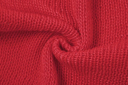 Gehäkeltes, durchsichtiges Neckholder-Minikleid zum Selbstbinden, unregelmäßig, einfarbig, rückenfrei 