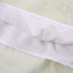 Einfarbiges, gerüschtes Camisole-Oberteil mit V-Ausschnitt und Smokarbeit zum Binden 