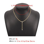 Rhinestone Choker Necklace