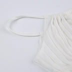 Pleated sleeveless drawstring solid backless self tie crop top