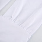 Halter backless solid ruched self tie top