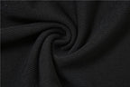 Button solid flower applique halter ruched backless tube crop top
