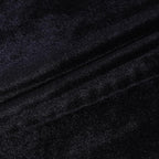 Cap sleeve mesh cross pattern velvet high neck solid top