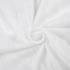 Bowknot hollow out contrast sleeveless textured top