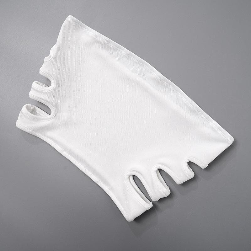 Hollow out backless solid ribbed tube crop top
