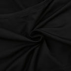 Solid flower applique ruffle ribbon ruched tube crop top