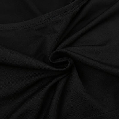 Solid flower applique ruffle ribbon ruched tube crop top