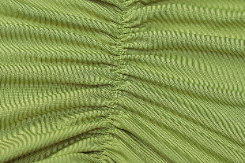 Backless solid ruched self tie halter maxi dress