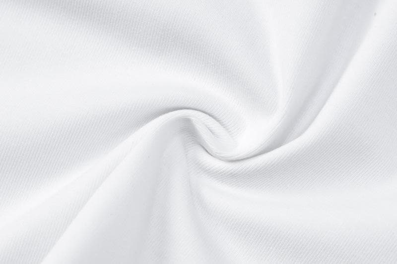 Top corto con scollo a U e schiena scoperta, motivo a farfalla, perline 
