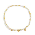 Beaded butterfly pendant multicolor waist chain