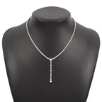 Rhinestone Choker Necklace