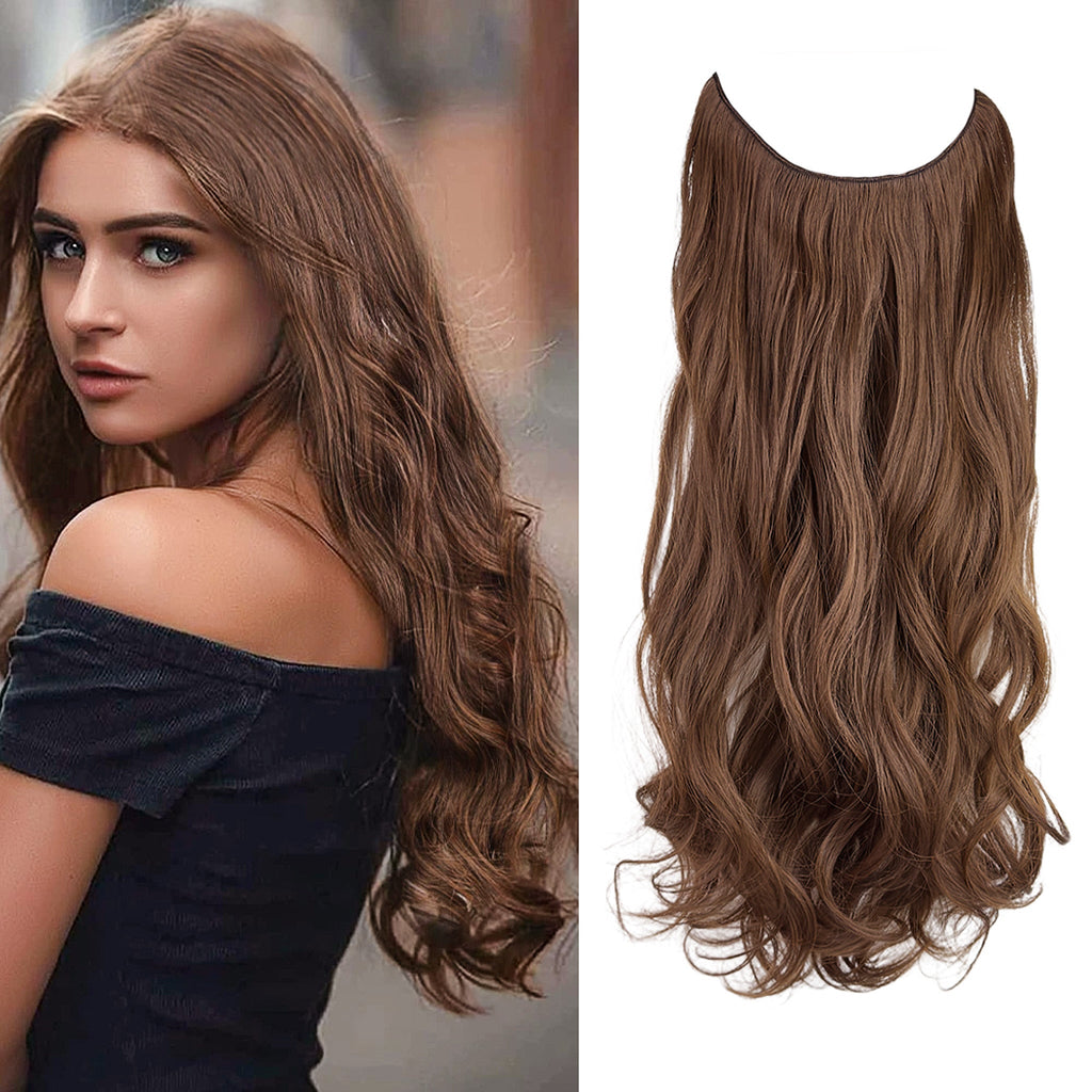 Wave Halo Clip-in-Haarverlängerungen 